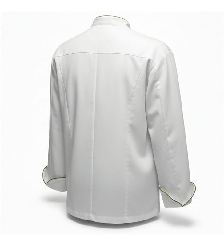 Veste de cuisine mixte manche longue tenue de cuisinier professionnelle