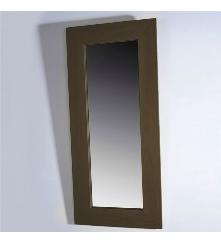 Ensemble meuble salle de bain teck 120 cm avec tiroirs et miroir compatible vasque colonne sur pied 45 x 90 cm