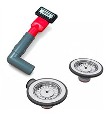 Kit de vidage manuel FRANKE pour évier de cuisine 2 cuves, avec bondes panier et trop-plein