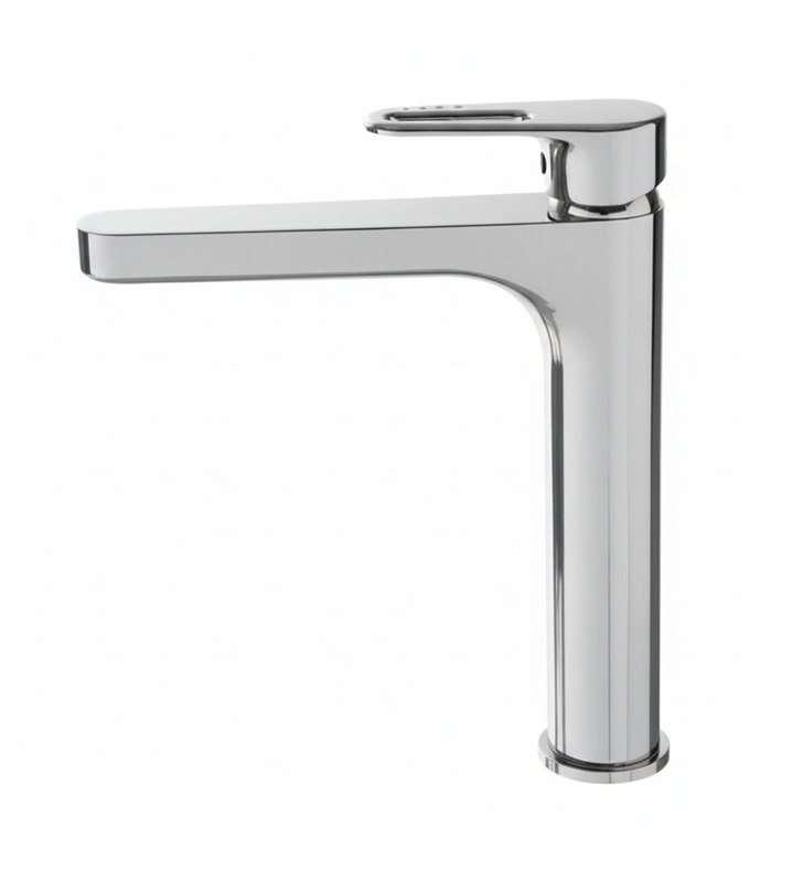 Robinet mitigeur pour lavabo 25 cm chromé avec économie d’eau ecosafe