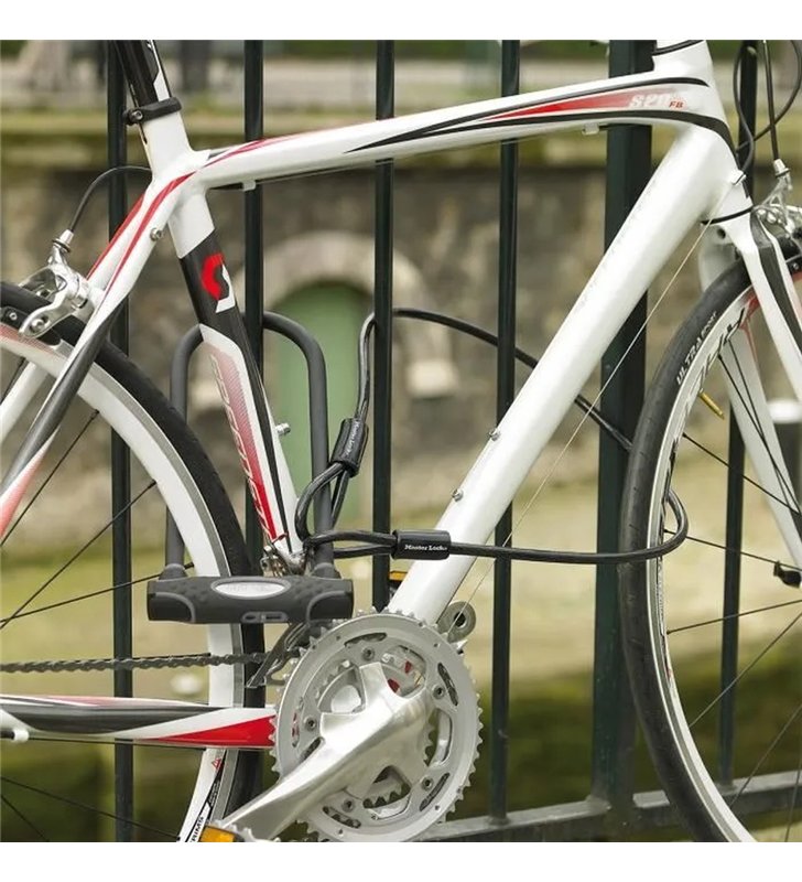 Antivol U Velo avec Cable Master Lock 8274EURDPRO – Certifie Sold Secure Gold