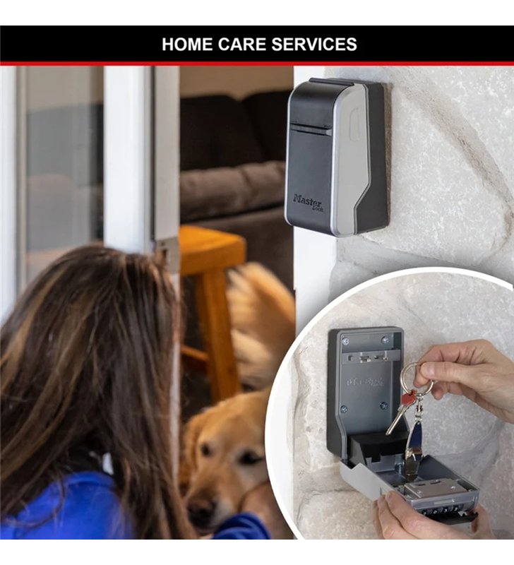 Boite à Clés Murale Master Lock Select Access 5481EURD – Grande Capacité Format L
