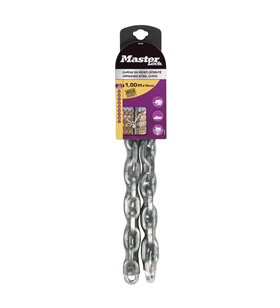 Chaine Antivol Master Lock 8019EURD – Acier Cemente 10mm, 1m