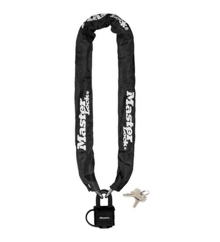 Chaine Antivol Velo avec Cadenas Master Lock 8390EURDPRO – Acier Cemente 6mm, 90cm