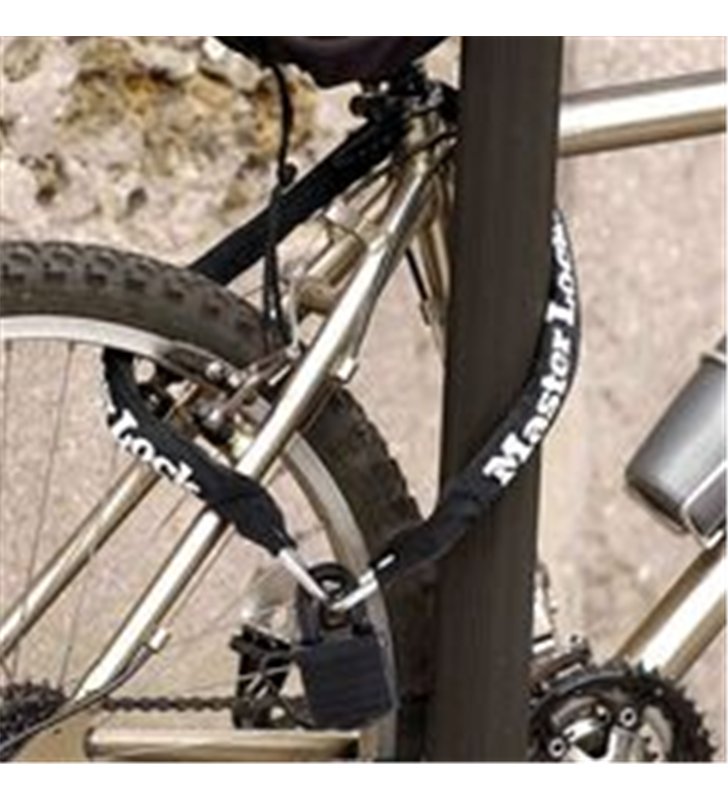 Chaine Antivol Velo avec Cadenas Master Lock 8390EURDPRO – Acier Cemente 6mm, 90cm