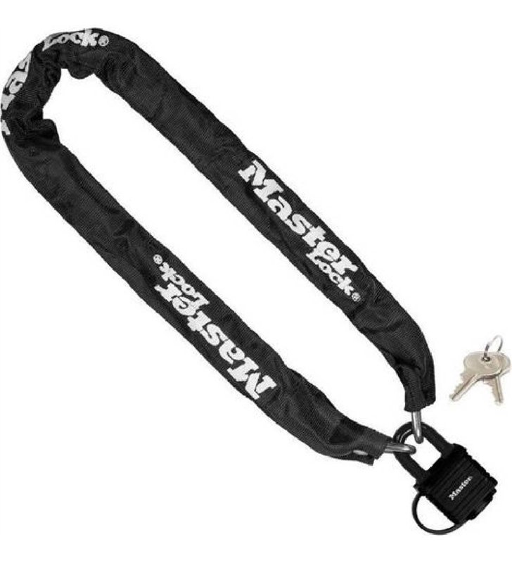 Chaine Antivol Velo a Combinaison Master Lock 8392EURDPRO – Acier Cemente 8mm, 90cm