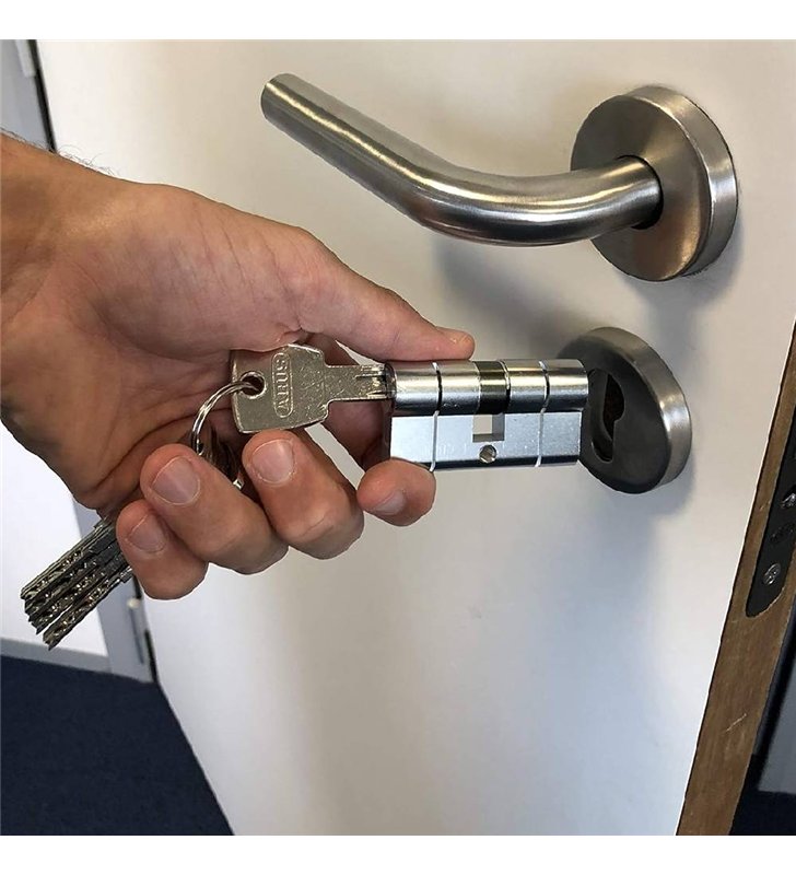 Cylindre de Securite ABUS D66PS Profil Europeen Haute Securite Anti-Bumping Anti-Percage