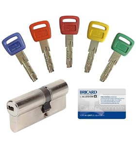 Cylindre de Securite Bricard Olympia Profil Europeen 10 Goupilles Haute Securite Toutes Dimensions