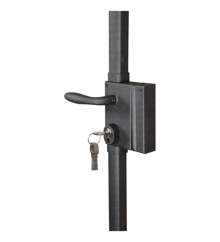 Serrure en applique 3 Points Bricard 74725 A2P Tringles Telescopiques Cylindre Europeen