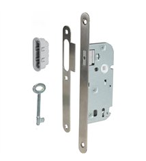 Serrure a Encastrer Bricard 2791 Clé Pene Aimante Axe 40mm Fermeture Silencieuse Porte chambre