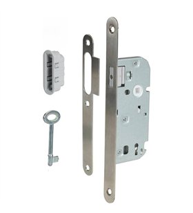 Serrure a Encastrer Bricard 2791 Clé Pene Aimante Axe 40mm Fermeture Silencieuse Porte chambre