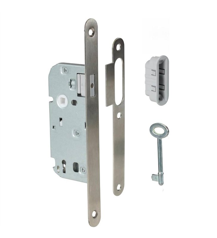 Serrure a Encastrer Bricard 2791 Clé Pene Aimante Axe 40mm Fermeture Silencieuse Porte chambre