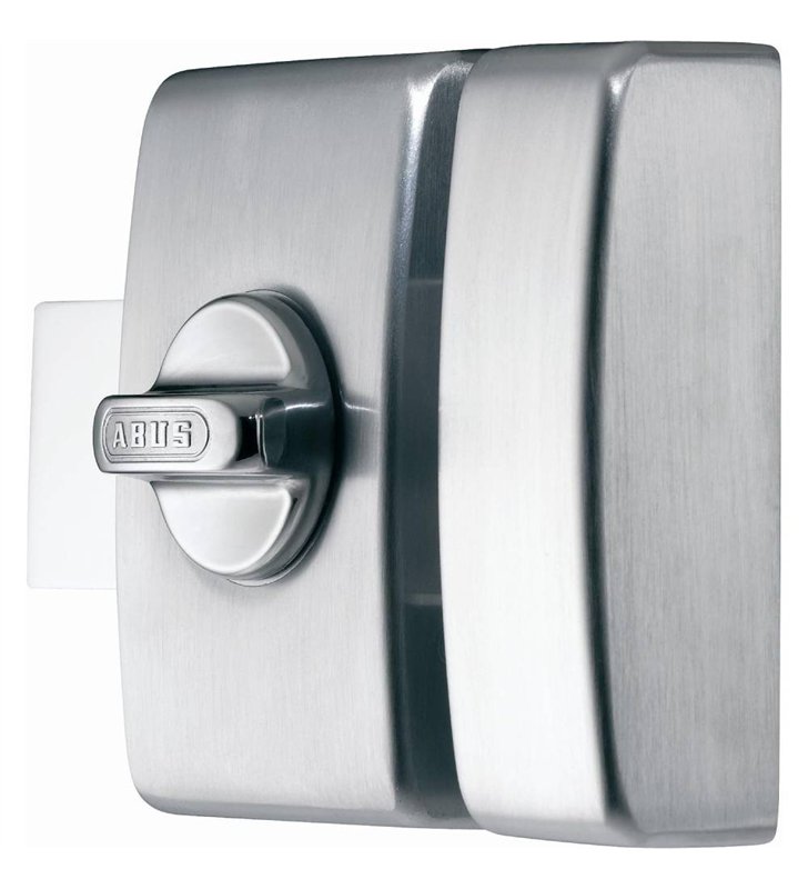 Verrou de Surete Abus V83 CB 45 F9 – Bouton et Cylindre 45mm Argent Satin