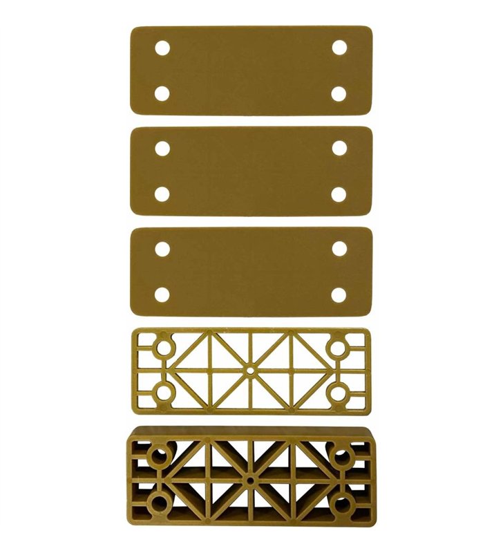 Verrou de Surete Abus VD6 CB 45 – Bouton et Cylindre 45mm Bronze 5 Cles Reversibles