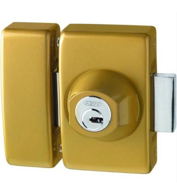 Verrou de Surete Abus VD6 CC 45 – Double Cylindre 45mm Bronze 5 Cles Reversibles