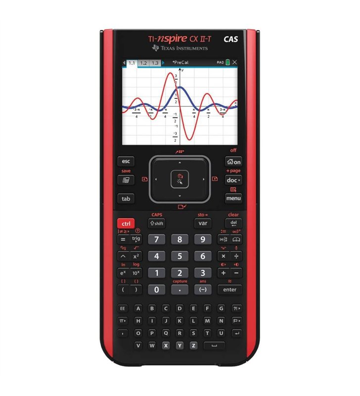 Texas Instruments TI-Nspire CX II-T CAS – Calculatrice Graphique CAS Couleur Python – Bac BTS