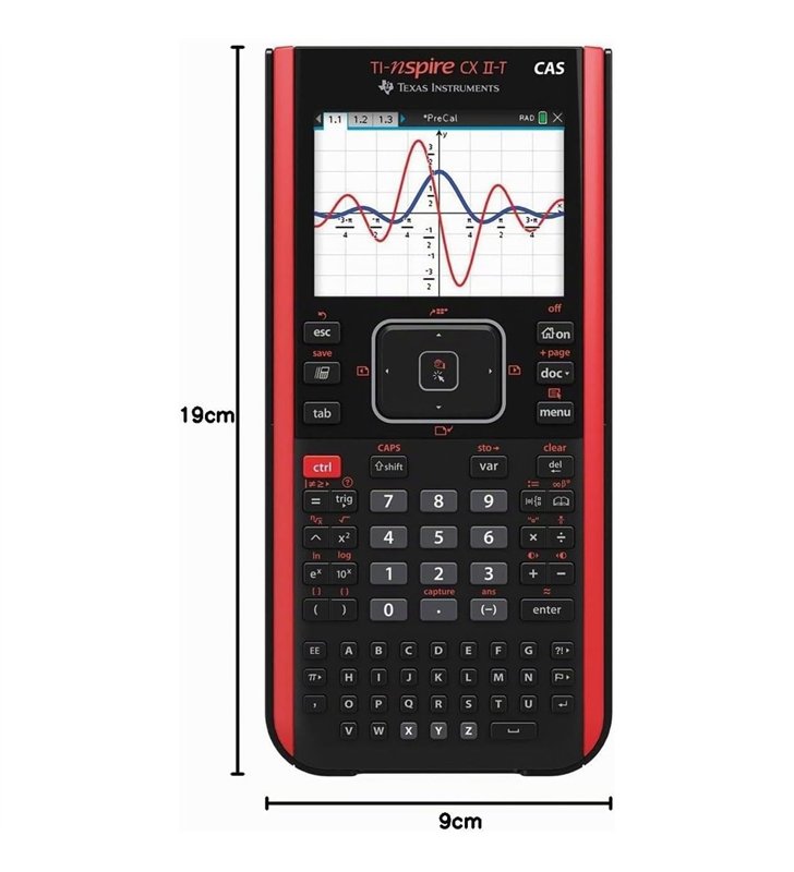 Texas Instruments TI-Nspire CX II-T CAS – Calculatrice Graphique CAS Couleur Python – Bac BTS