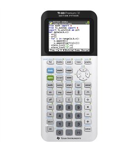Texas Instruments TI-83 Premium CE – Calculatrice Graphique Ecran Couleur Python – Autorisee Bac