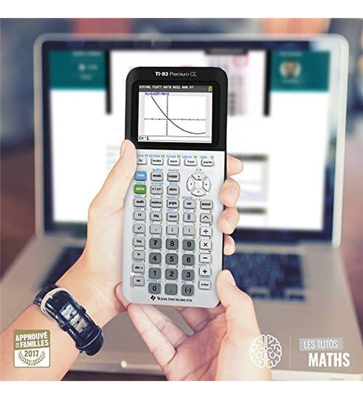 Texas Instruments TI-83 Premium CE – Calculatrice Graphique Ecran Couleur Python – Autorisee Bac