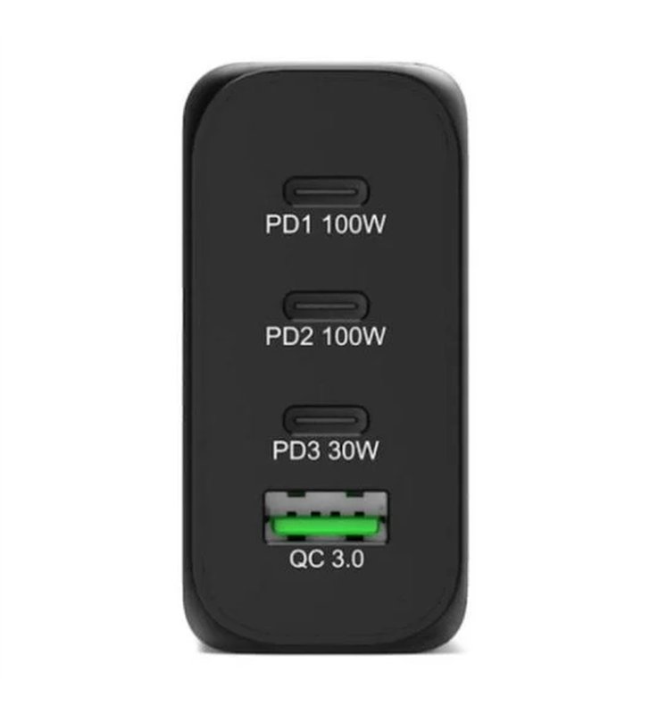Port Connect 900107-EU – Chargeur Multi-Ports 120W USB-C USB-A Power Delivery – MacBook Surface