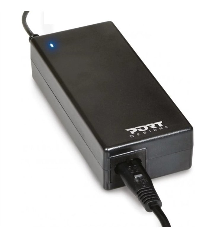 Port Connect 900007-LE – Chargeur Secteur 90W Compatible PC Portables Lenovo – Universel 100-240V