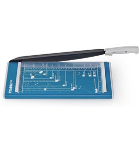 Dahle 502 – Cisaille a Levier Compacte A4 – 8 Feuilles – Acier Trempe – Loisirs Creatifs