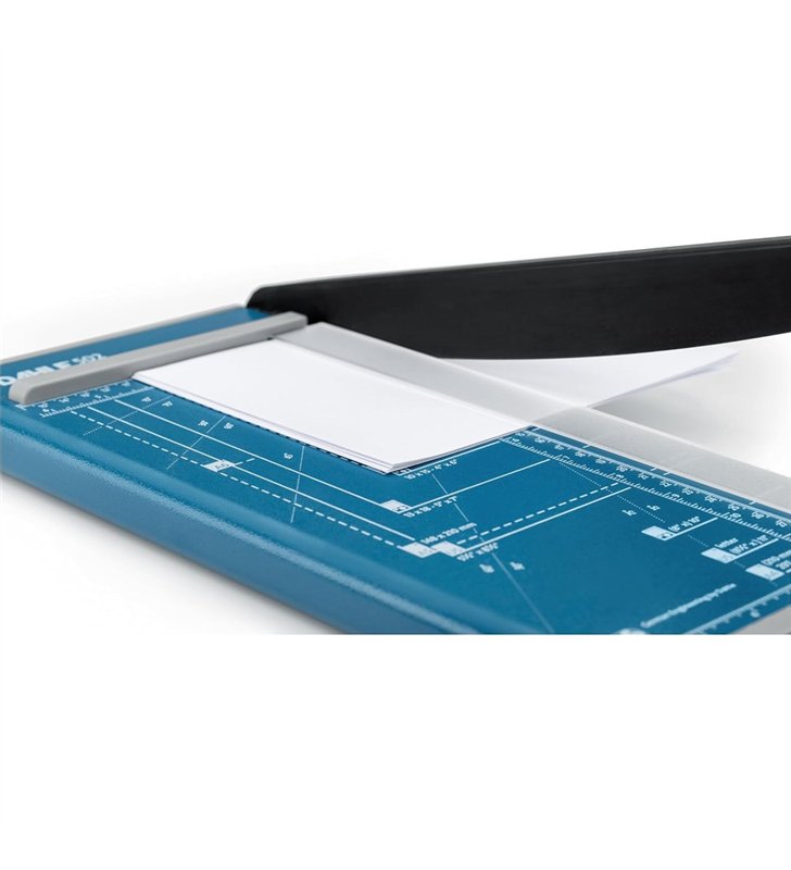 Dahle 502 – Cisaille a Levier Compacte A4 – 8 Feuilles – Acier Trempe – Loisirs Creatifs