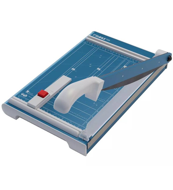 Dahle 533 – Cisaille a Levier A4 – 15 Feuilles – Lames Solingen – Protection Doigts Aimants