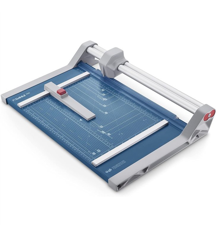Dahle 550 – Rogneuse Rails Aluminium A4 – 20 Feuilles – Lame Interchangeable – Bureau Photo