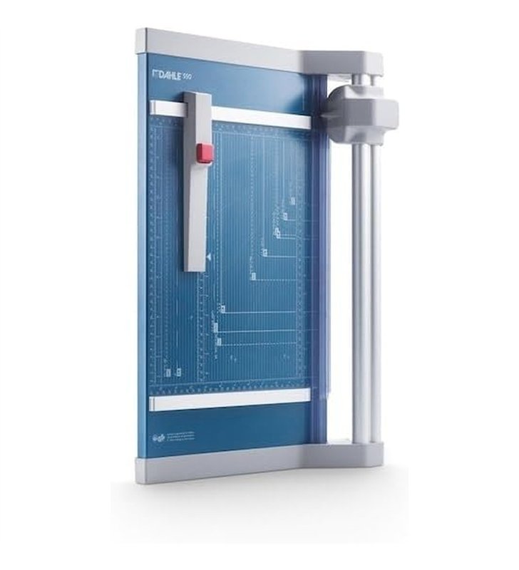 Dahle 550 – Rogneuse Rails Aluminium A4 – 20 Feuilles – Lame Interchangeable – Bureau Photo