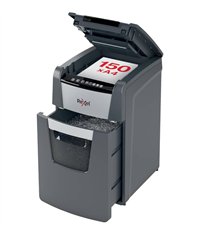 Rexel Optimum AutoFeed+ 150M 2020150XEU – Destructeur de documents Auto 150F – Corbeille 44L