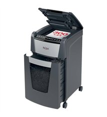 Rexel Optimum AutoFeed+ 300M 2020300XEU – Destructeur de documents Auto 300F – Corbeille 60L