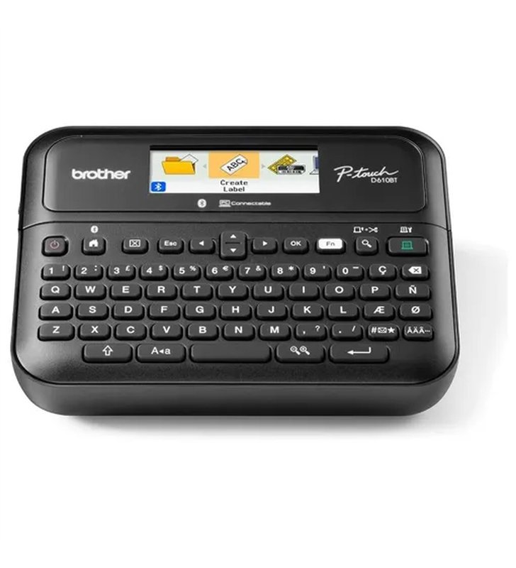Brother P-Touch PT-D610BTVP – Etiqueteuse 36mm USB Bluetooth – LCD Couleur – Mallette Incluse
