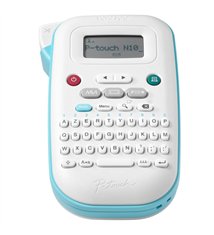 Brother P-Touch PT-N10 – Etiqueteuse Portable AZERTY LCD – Rubans Btag 12mm – Maison Bureau