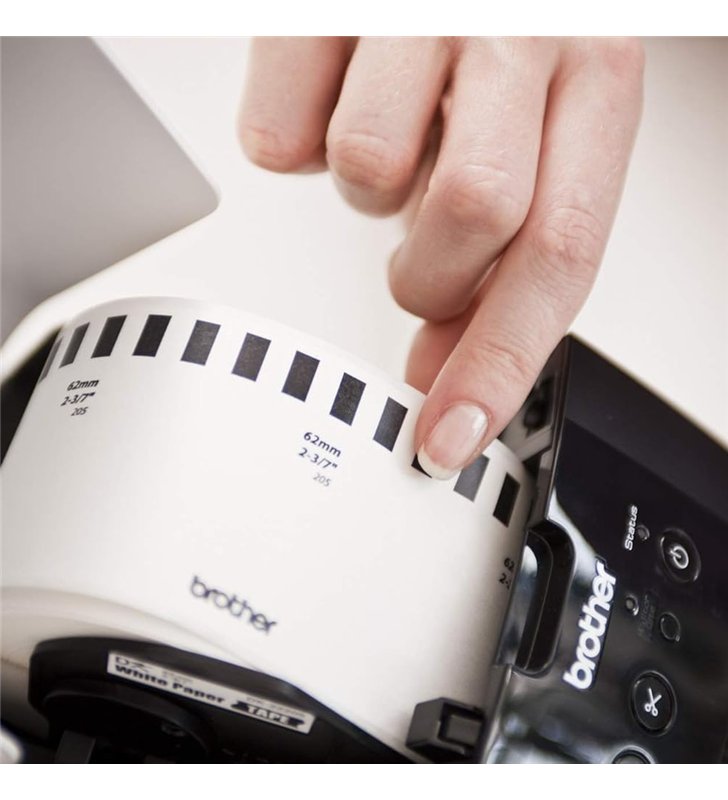 Brother QL-700 – Imprimante Etiquettes Thermique USB – 150mm/sec 300 dpi – Sans Encre ni Ruban