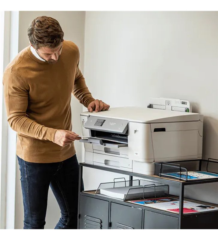 Brother HL-J6010DW – Imprimante Jet d'Encre Monochrome A3 Wi-Fi Ethernet – 35 ipm Bac 500 Feuilles