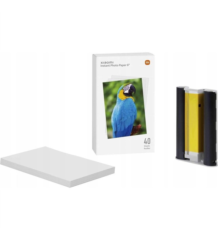 Xiaomi Instant Photo Printer 1S Set – Imprimante Photo Instantanee Wi-Fi Bluetooth – 300 dpi