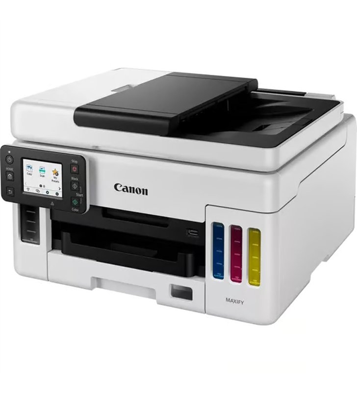 Canon MAXIFY GX6050 – Imprimante Multifonction Jet d'Encre A4 3-en-1 MegaTank – Wi-Fi Ethernet