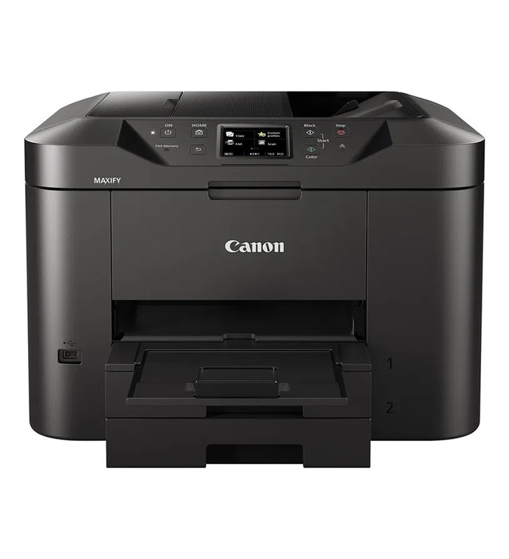 Canon MAXIFY MB2750 – Imprimante Multifonction Jet d'Encre A4 4-en-1 Wi-Fi – Double Bac 500F