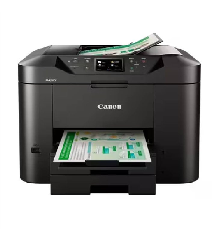 Canon MAXIFY MB2750 – Imprimante Multifonction Jet d'Encre A4 4-en-1 Wi-Fi – Double Bac 500F
