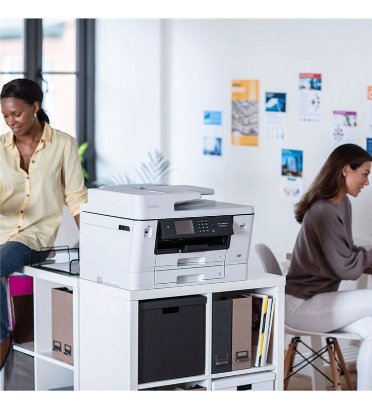 Brother MFC-J6940DW – Imprimante Multifonction Jet d'Encre A3 4-en-1 Wi-Fi NFC – Double Bac 500F