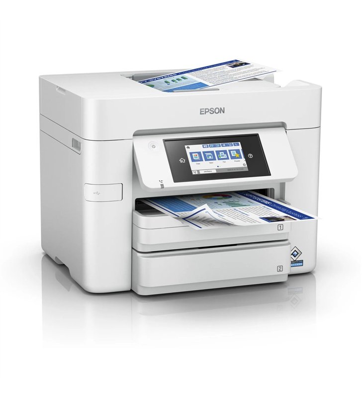 Epson WorkForce Pro WF-C4810DTWF – Imprimante Multifonction A4 4-en-1 Wi-Fi NFC – 34 ppm