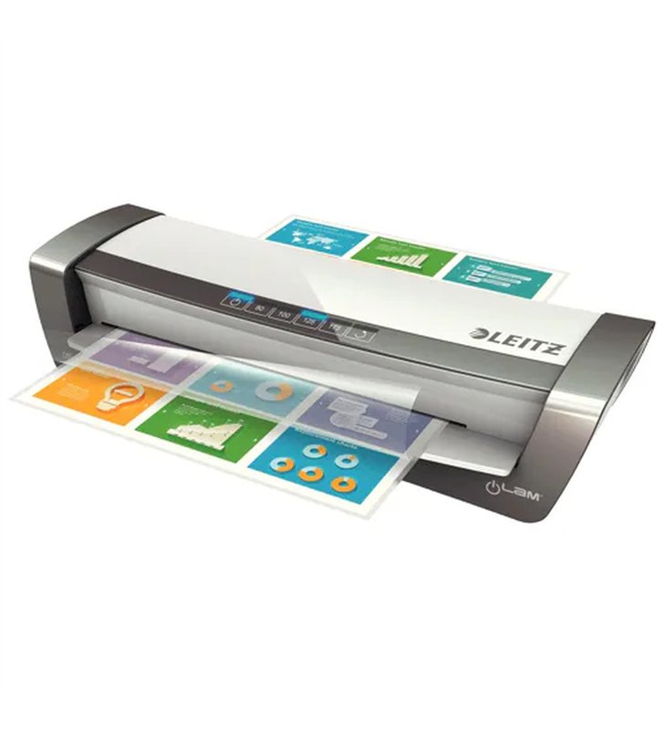 Leitz iLAM Touch A3 7474-40-00 – Plastifieuse 2-en-1 Chaud Froid Ecran Tactile – 80-250 Microns