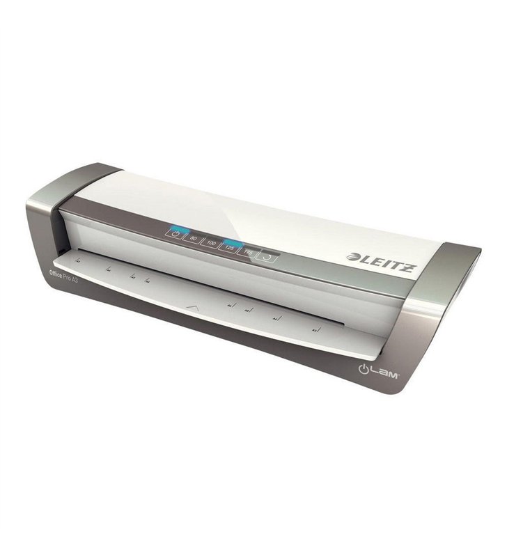 Leitz iLAM Touch A3 7474-40-00 – Plastifieuse 2-en-1 Chaud Froid Ecran Tactile – 80-250 Microns