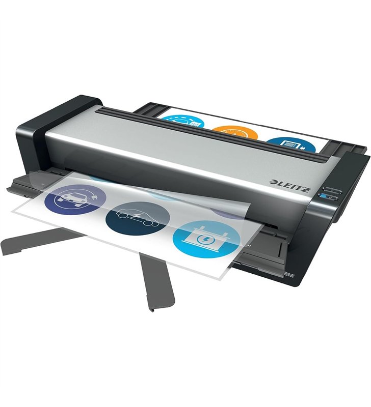 Leitz iLAM Touch Turbo Pro A3 7519-00-00 – Plastifieuse Pro Haute Vitesse Ecran Tactile A3