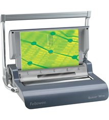 Fellowes Quasar Plus CRC56277 – Relieuse Electrique Haute Capacite A4 – 21 Trous Peigne