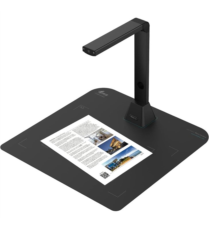 IRIS IRIScan Desk 5 Pro – Camera-Scanner Bureau Pliable A3 12 Mpx – 30 ppm Mode Video OCR