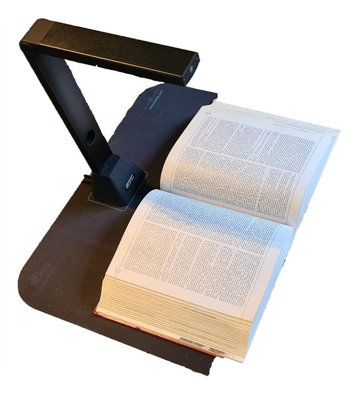 IRIS IRIScan Desk 5 Pro – Camera-Scanner Bureau Pliable A3 12 Mpx – 30 ppm Mode Video OCR