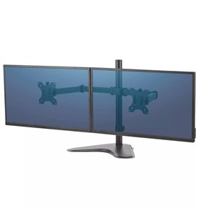 Fellowes Professional Series 80437 – Support Pied Double Ecran Autoportant – VESA – Acier