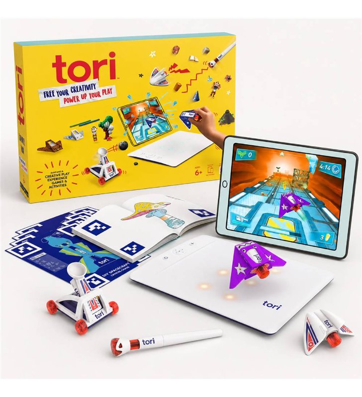 Tori Jeu Éducatif Interactif Tablette Connecté Jouet Enfant 6 a 12 ans - Pack Explorateur Bandai Namco
